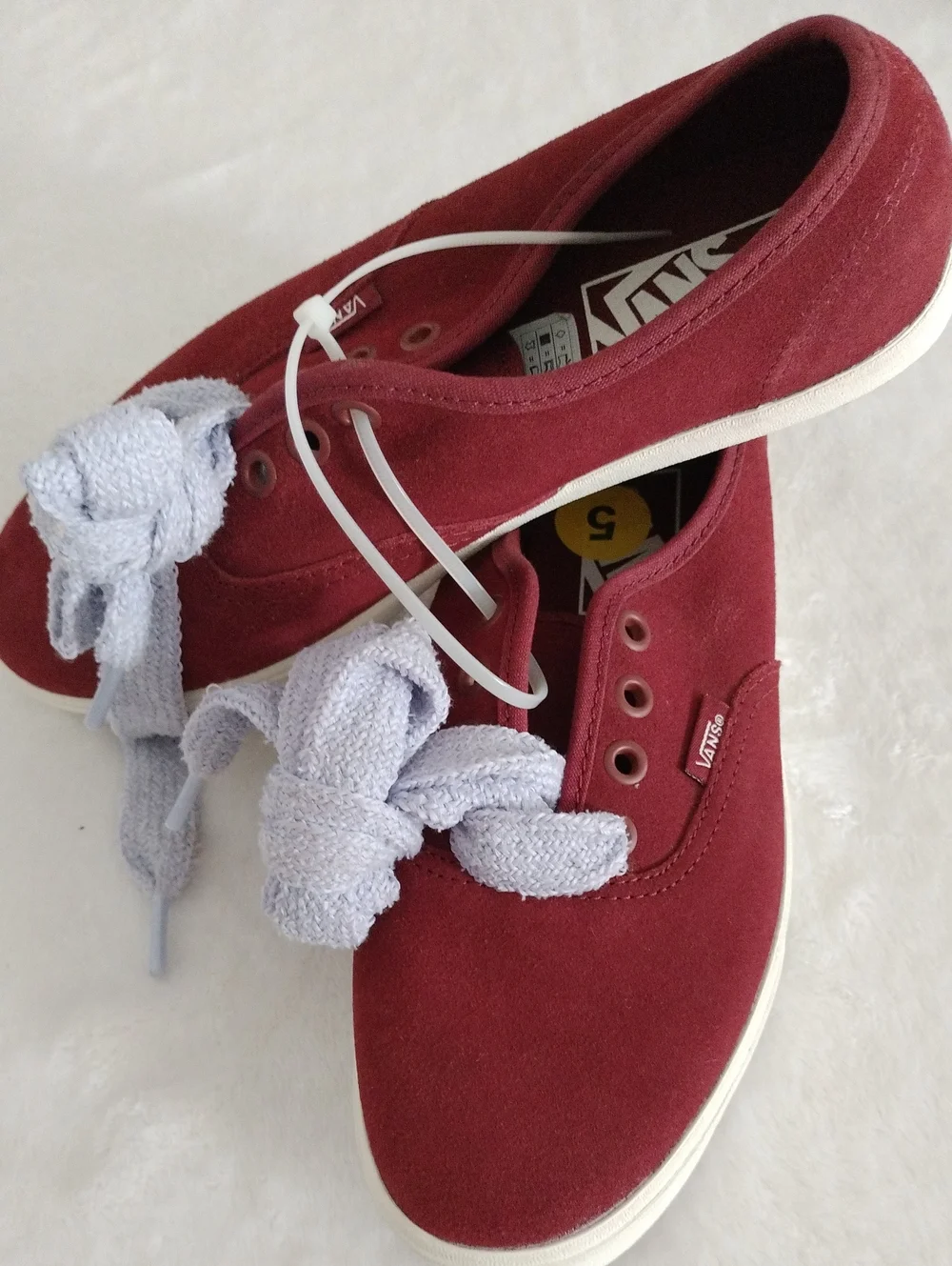 Vans Lowpro Fat Lace Sneakers Size 5